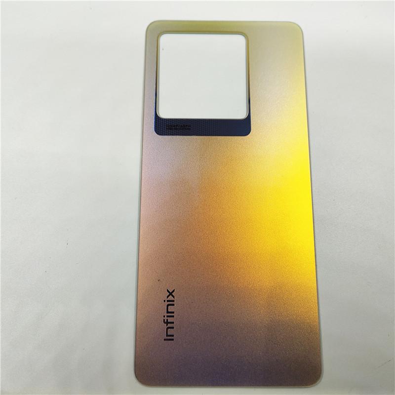 Задняя крышка аккумулятора Корпус Запасные части для ремонта Glass Back Battery Cover Housing для Infinix Note 30 Pro X678B