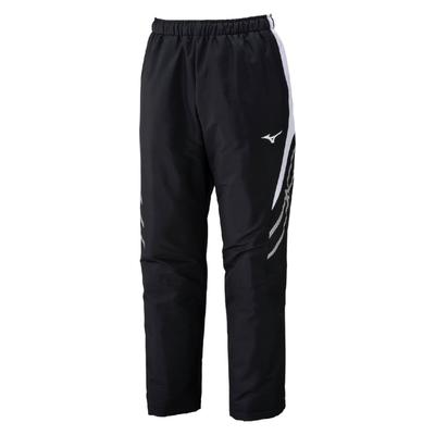 Mizuno MC Line Утеплённые брюки Breath Thermo Black x 32MFC630, Материал с функцией генерации тепла, Водоотталкивающие, Ветронепроницаемые, Белые,