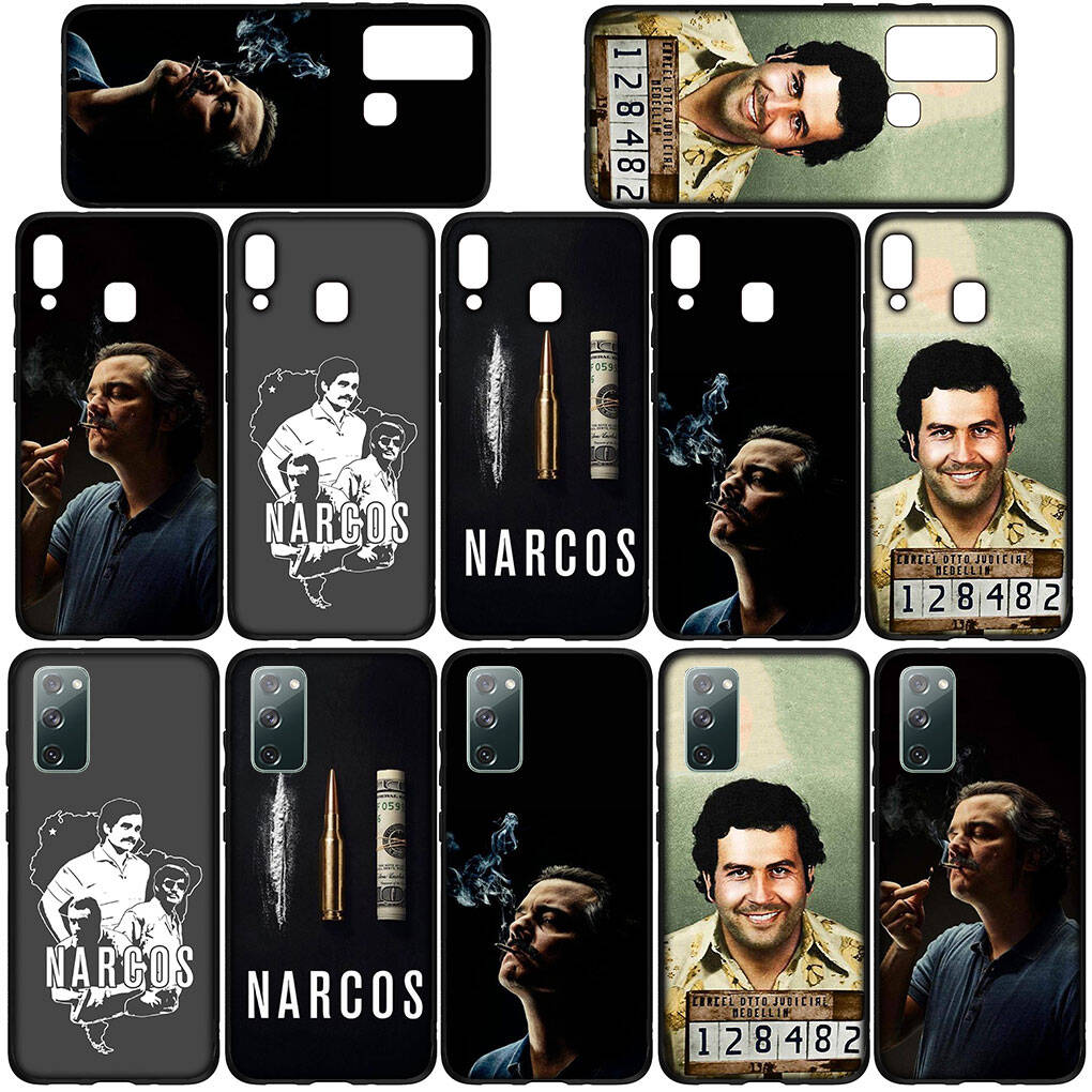 for Samsung Galaxy S25 S24 iPhone 17 16 15 Xiaomi Redmi Note 14 13 12 11 Plus Pro Max XR A37 A57 Case Narcos Wallpaper Pablo Escobar OPPO Huawei Cover