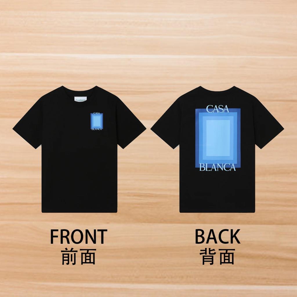 Cross-border foreign trade casablanca Casablanca short-sleeved American tide brand niche loose high street tide brand t-shirt