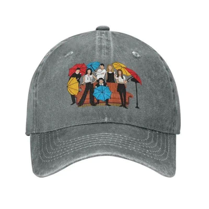 Custom Classic Cotton Friends TV Show Baseball Cap Unisex Women Adjustable Dad Hat Sun Protection