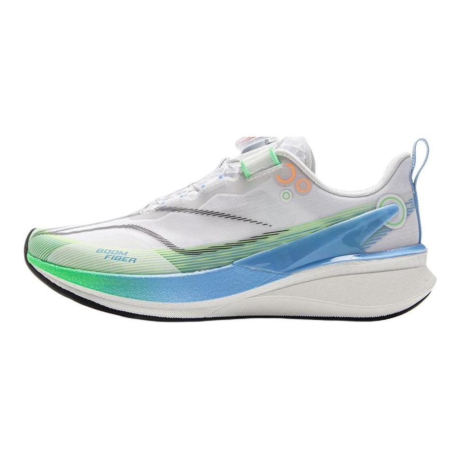Li Ning Детские Chitu 8 Pro Универсальные Удобные Нескользящие Кроссовки с Низким Верхом Детские кроссовки Белый Синий Зеленый YKFV028-9