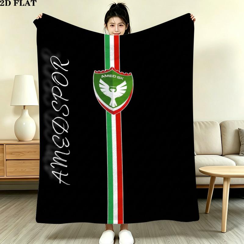 Amedspor Print Flannel Blanket, High quality Comfortable for All Seasons, Home Decor, Warmth and Comfort, Perfect for Christmas Gifts