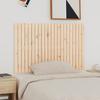 824918 vidaXL Wall-mounted Headboard 140x3x90 Cm Solid Pine Wood
