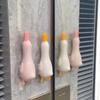 Двухголовочный Утенок Ловец Волос Мультяшная Чистящая Прищепка Милый Инструмент для Удаления Пятен Кухонная Раковина