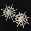 Универсальная брошь-снежинка со стразами - Модный аксессуар для женских костюмов