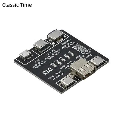 Плата обнаружения кабеля передачи данных DT3 Type-C Micro USB C, тестер кабеля, инструмент диагностики короткого замыкания при включении и выключении для iOS Android