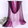 Gradient Color Silk Scarf Ladies Scarf Tulle Scarf Training Dance Scarf