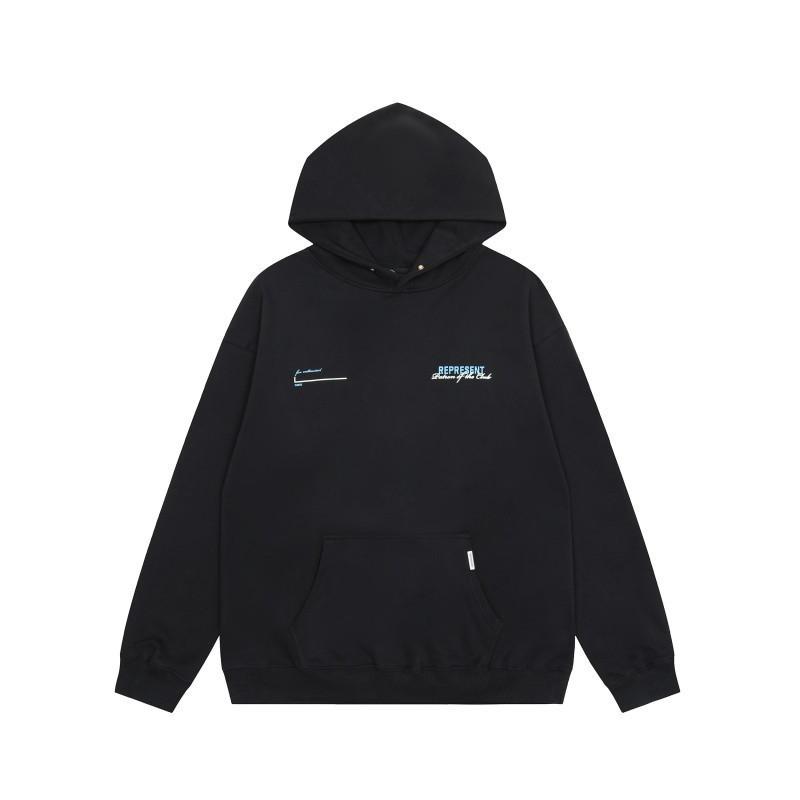 Unisex Oversized Hooded Sweatshirt With Tropical Palm Print Streetwear Cotton Fleece Pullover Winter