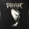 Футболка унисекс с принтом группы Bullet For My Valentine, черная, хлопок, полный размер, мужская, женская