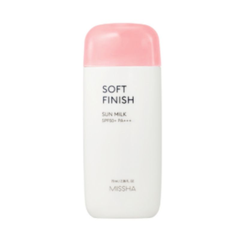 MISSHA Солнцезащитное молочко All Around Safe Block Soft Finish SPF50+ PA+++ 70 мл – Легкое солнцезащитное средство для контроля кожного сала для гладкой матовой кожи