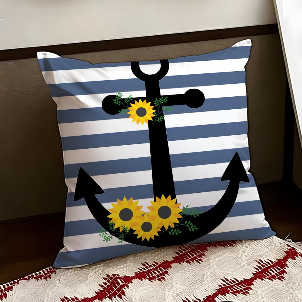 Oocean sailor Cushion Cover Reversible Soft Durable Pillow Cover Home Car MultiScene Use for Daily Comfort
