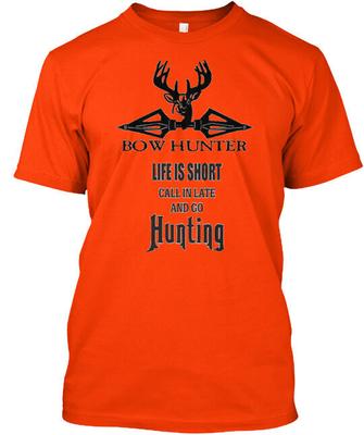 Bowhunter T-Shirt Made In the USA Size S To 5XL