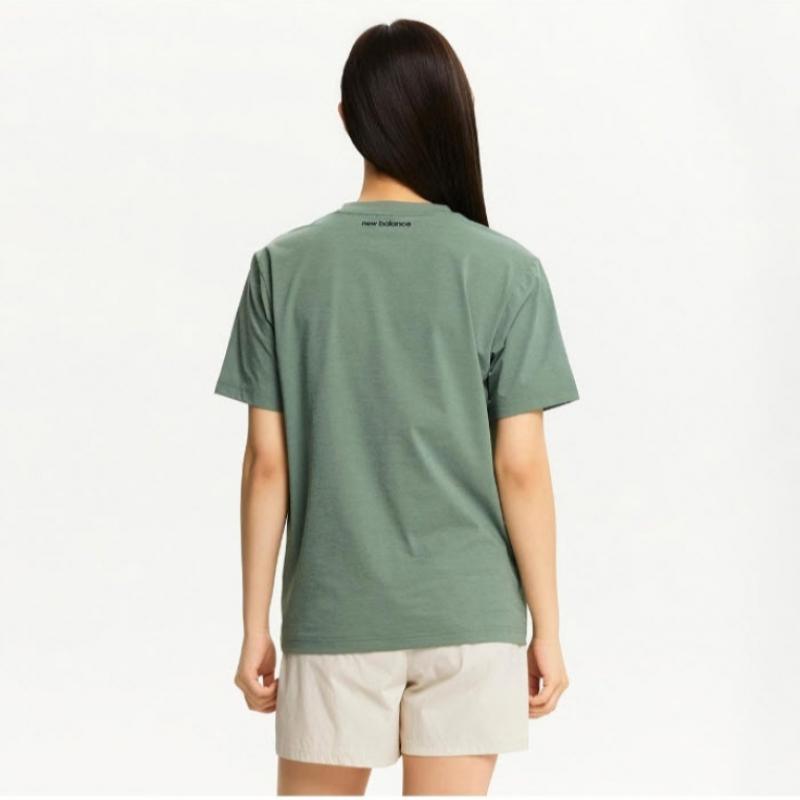 New Balance Tee Lqj Nbnee22433 49 Uni Frozen Small Logo Short Sleeve Tee  