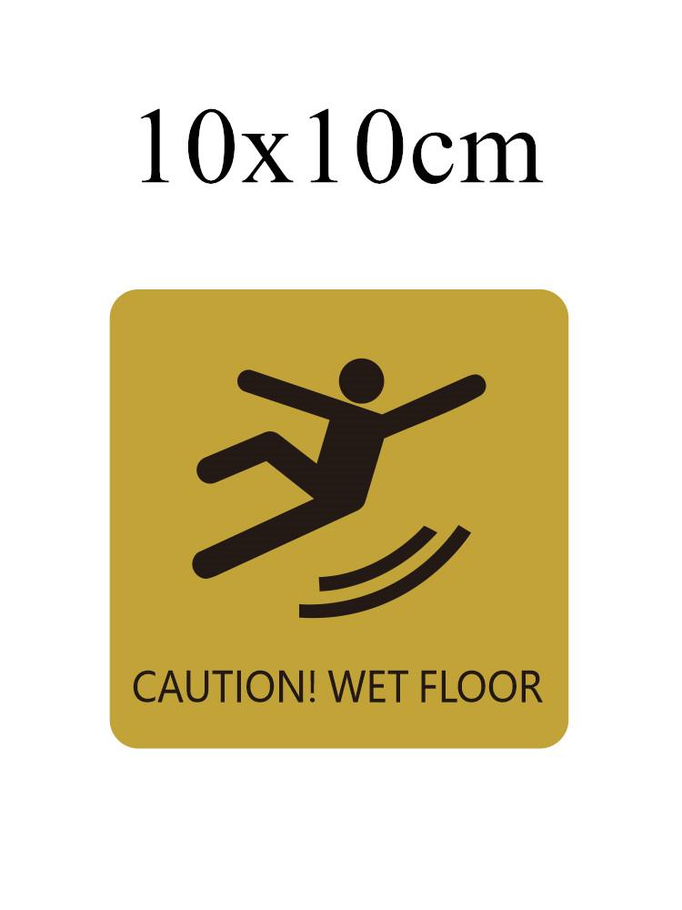 Нержавеющая сталь Слоган Знак «Не курить» Предупреждающие знаки для общественных мест Наклейки на стену Табличка WIFI Номерной знак Индивидуальные адресные таблички