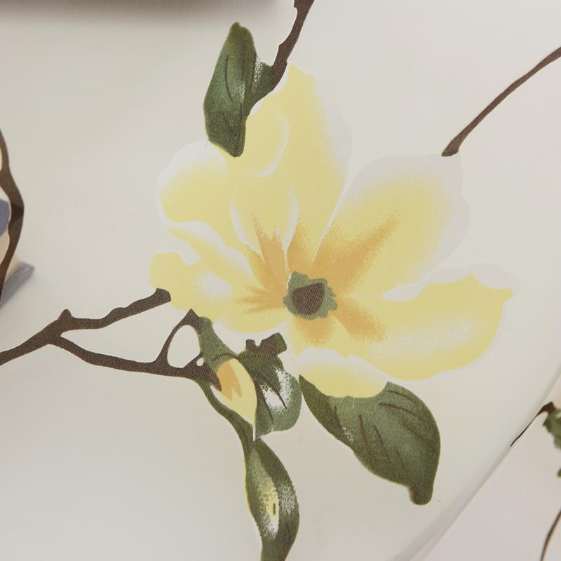 1 PC Floral Jacquard Tulle Living Room Sheer Curtain Elegant Romantic Curtains Home Decor Lozujoju Home Decor