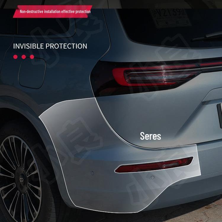 AITO M7 Pre-Cut Invisible TPU Protective Film for Front and Rear Bumpers