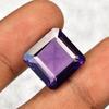 Natural Purple Tanzanite Loose Gemstone Square Cut 13.3 ct Flawless for Jewelry Making and Crafts