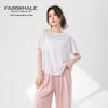 Mark Fairwhale Women's Silk Blend Loose Fit T-Shirt