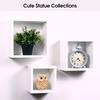 Resin Crafts Mini Owls Figurines Cute Owls Desktop Ornaments  Home Desk Decoration