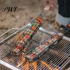 Stainless Steel Grill Tongs Barbecue Clip with Lockable Grille Rust Resistant Rust-Resistant Even Heat Distribution Mini High Temperature