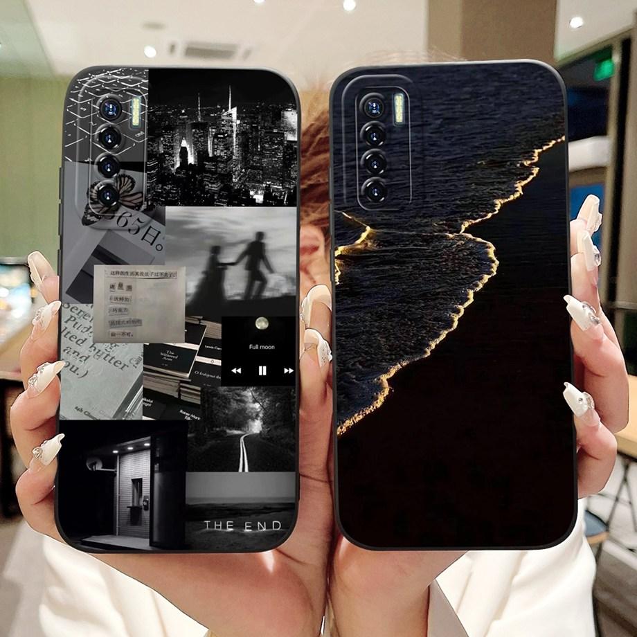 Для Tecno Camon 17 17P 17 Pro Чехол Мягкий Силикон Капа Готический Стиль Мультяшный Панда Цветок Задняя Крышка Для CG6 CG6j CG8 CG8h CG7