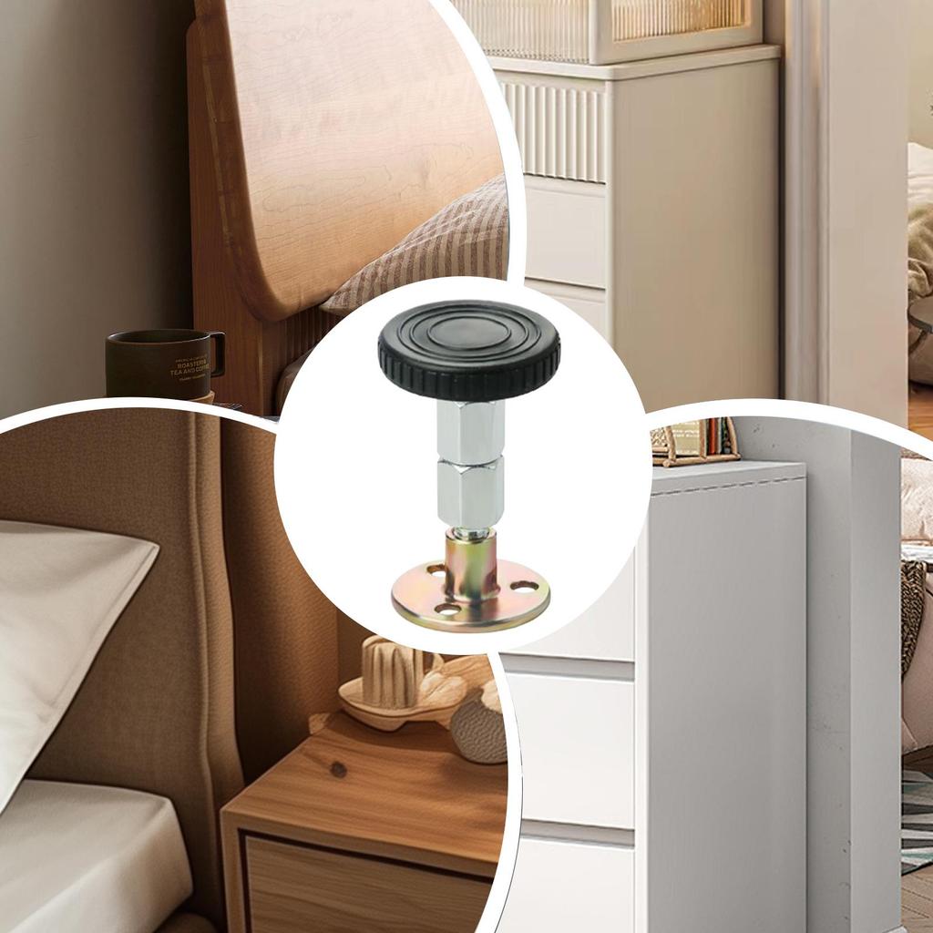 Стопоры для изголовья кровати 10 шт. Стабилизатор кровати Инструмент против тряски Стопор шума Регулируемый фиксатор Кронштейны-стабилизаторы для изголовья