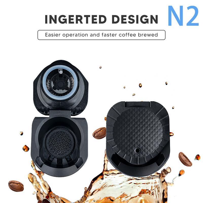 Многоразовый адаптер для капсул для кофемашины Dolce Gusto Coffee Capsule Convert, совместимый с кофейными принадлежностями Nespresso