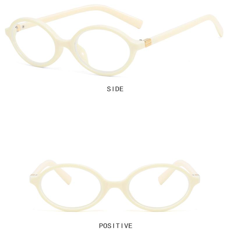 Дамы и студенты, ежедневные поездки на работу, путешествия, лицо без макияжа, очки с защитой от синего света, модные индивидуальные ретро-искусства, повседневные овальные простые очки