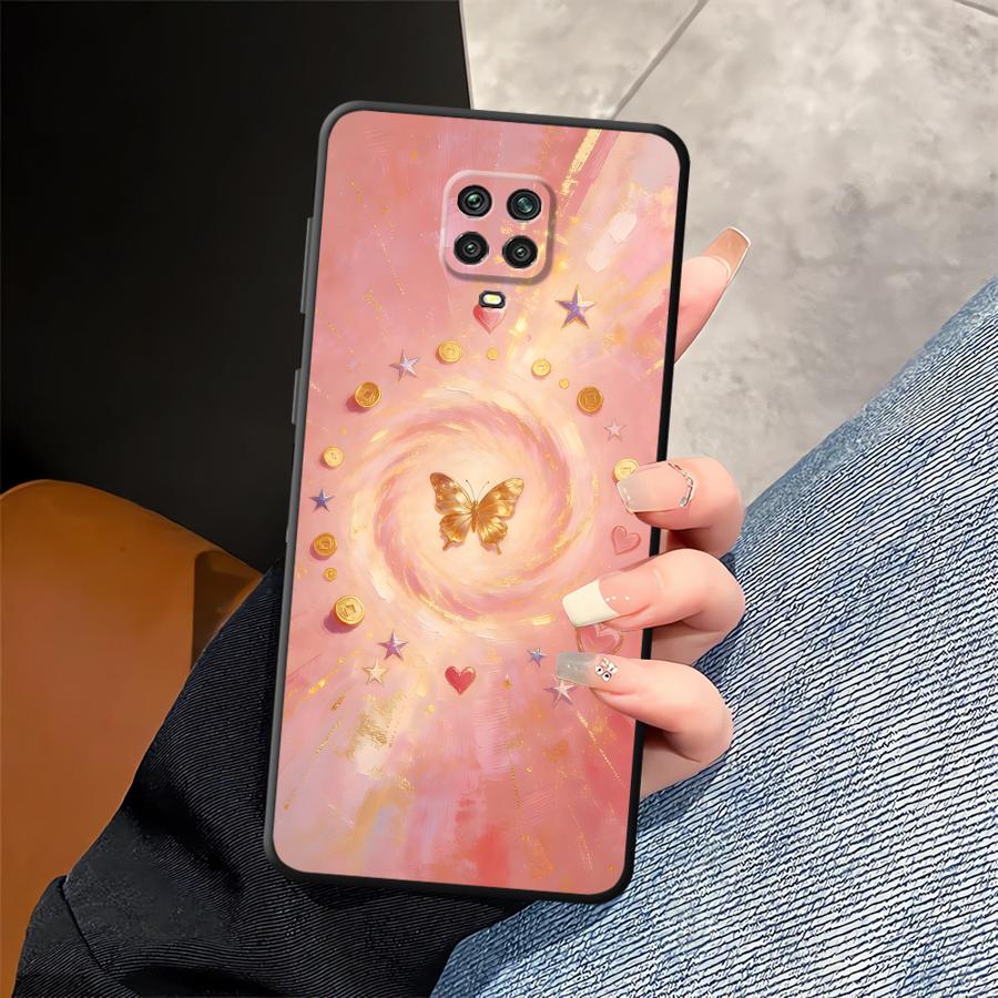 Чехол для Xiaomi Redmi Note 14 A1 12C 13C 10 13 Pro Plus A3 14C K80 A4 A5 9 8 7 12 11 Чехол для телефона A2 A1 K40 Простая бабочка