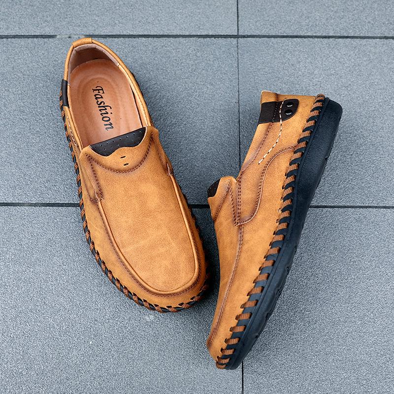 Размер 38–48. Мужские мокасины. Мужская обувь. Мужская повседневная обувь. Кожаная обувь ручной работы. Мужские лоферы.