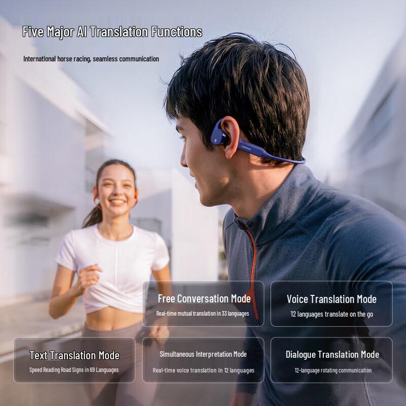Беспроводные спортивные наушники с костной проводимостью Langsdom AirWave Max2