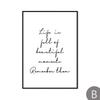 Текстовый Принт на Холсте Минималистичный Постер Декоративные Скандинавские Черно-Белые Картины Современные Картины для Гостиной