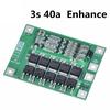 3S 40A BMS 11.1V 12.6V 18650 Lithium Battery Protection Board with Balanced Version for Drill 40A Current/ Motorcycle Battery