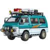 Модель Mitsubishi Delica из сплава 1:24, имитация звука и света, изысканное настольное украшение, Лучшая коллекция для энтузиастов моделей автомобилей