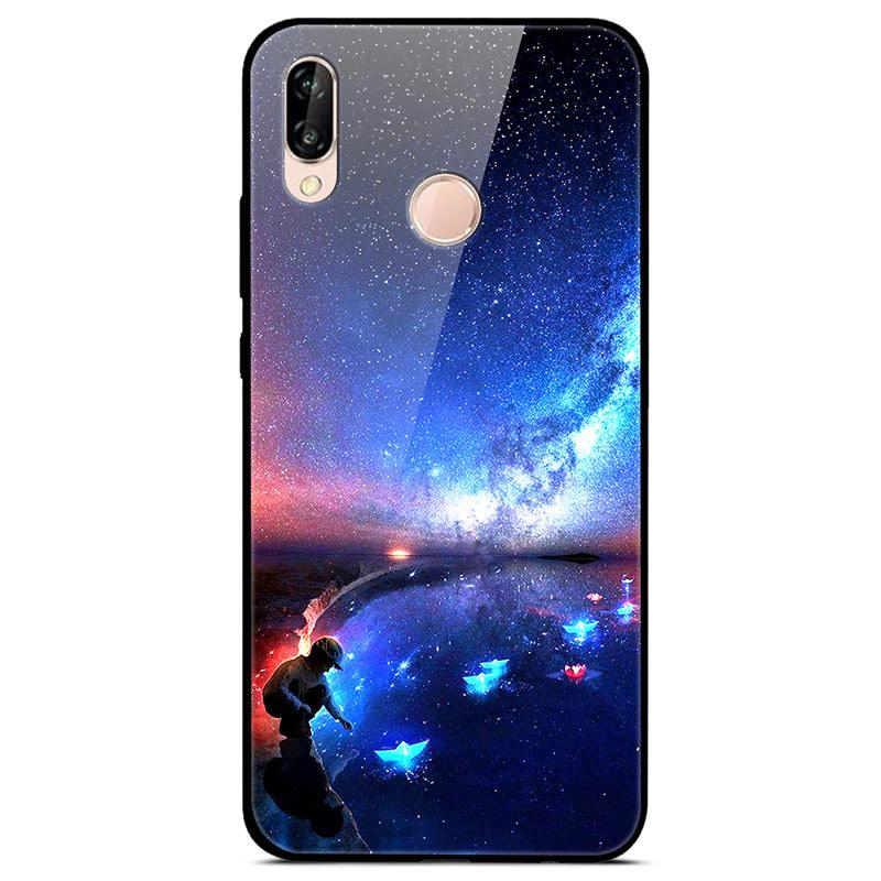 Чехол для Huawei P30 Lite P30 P20Pro Lite Закаленное Стекло Жесткая Задняя Крышка Для Huawei P20 Pro Чехол для Телефона Fundas Capa P30 Pro P20Pro