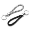 1PCS Multiple Colors Unisex Braided Leather Rope Handmade Keychain Key Chain Car Key Ring Accessories