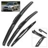 Передние и задние дворники для Subaru Передние и задние дворники Forester SG MK2 2005-2007 2006 Дворники Лобовое стекло Лобовое стекло 21"+19"+14"