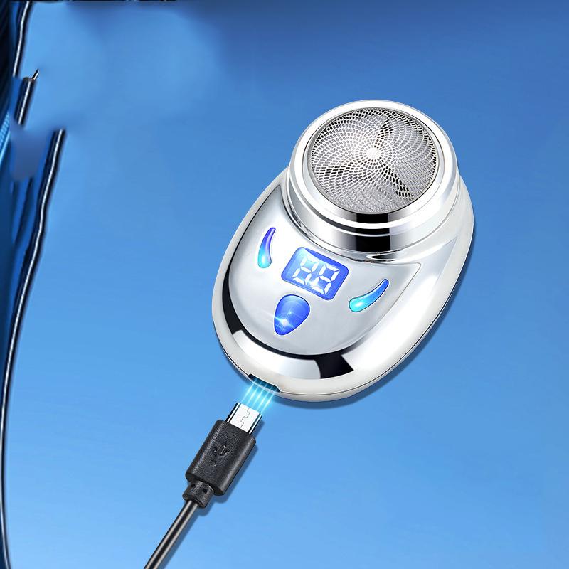 Электрическая мини-бритва водонепроницаемая USB перезаряжаемая бритва мужская дорожная портативная бритва для бороды для домашнего ухода за собой