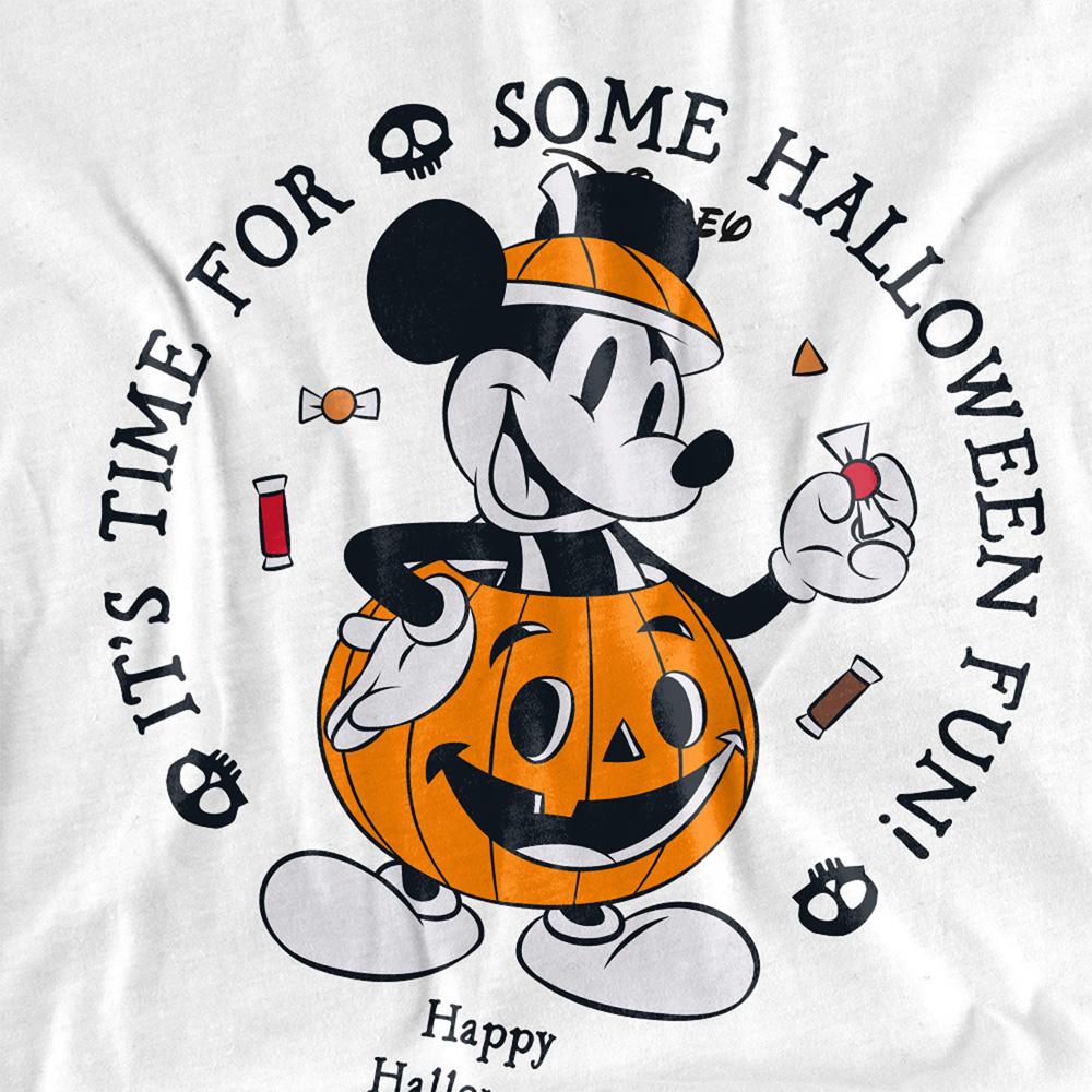 Disney Unisex Adult Pumpking Costume Mickey Mouse T-Shirt