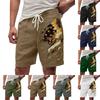 Мужские летние большие повседневные свободные спортивные брюки пляжные шорты