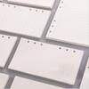 A5/A6 6-Hole Loose-Leaf Notebook Refill: 45 Sheets, Square or Horizontal Lines, Detachable Inner Pages.