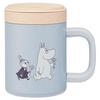Insulated Stainless Steel Mug with Inner Cup, Vacuum Insulated, Double-Walled, Moomin Design, 320ml/330ml, TMG4NI