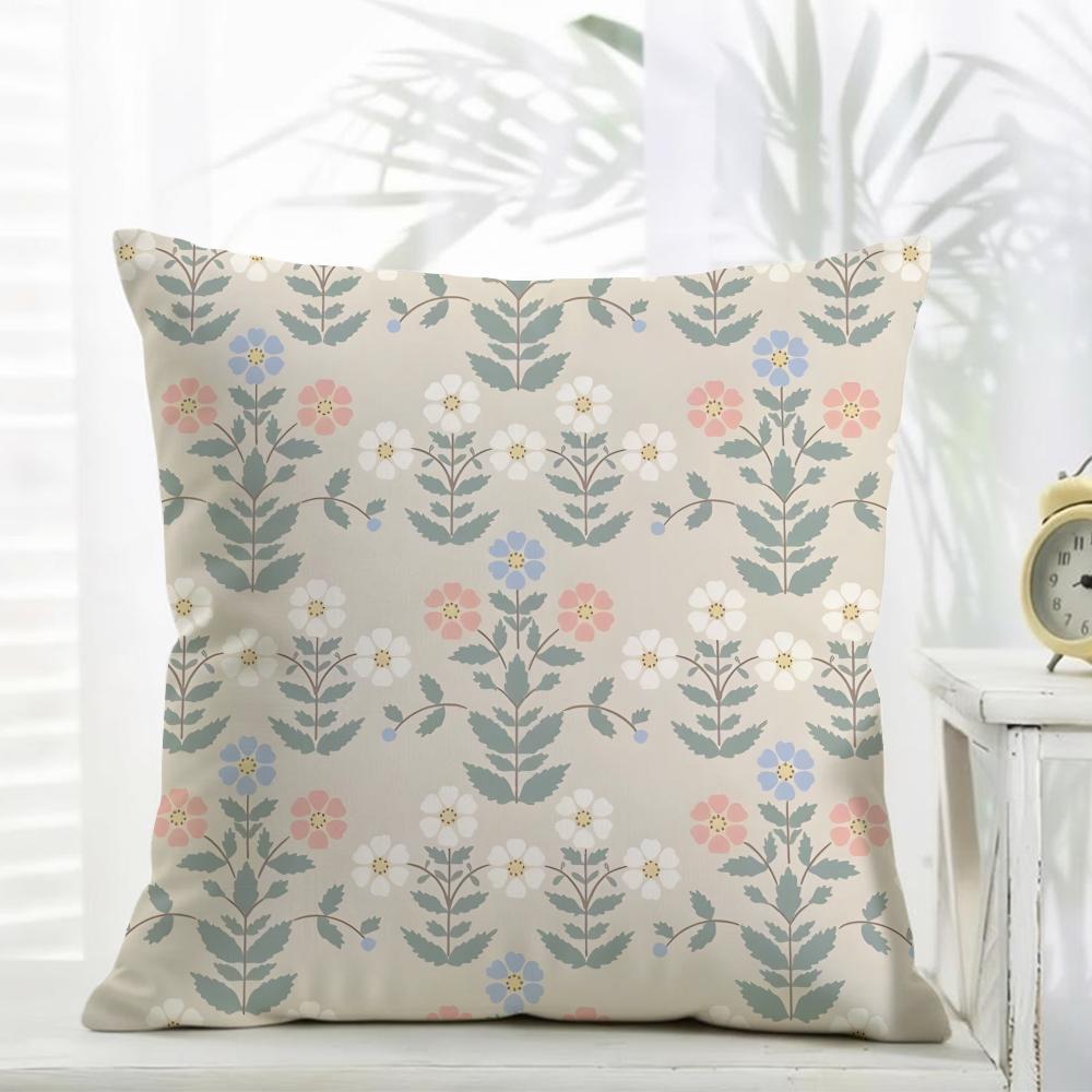 Style Exotic Bohemian Ethnic Style Cushion Cover Daily Washable Linen Pillowcase Soft For Sofa Bed Home Room Decor