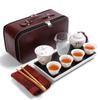Portable Ceramic Kung Fu Travel Tea Set