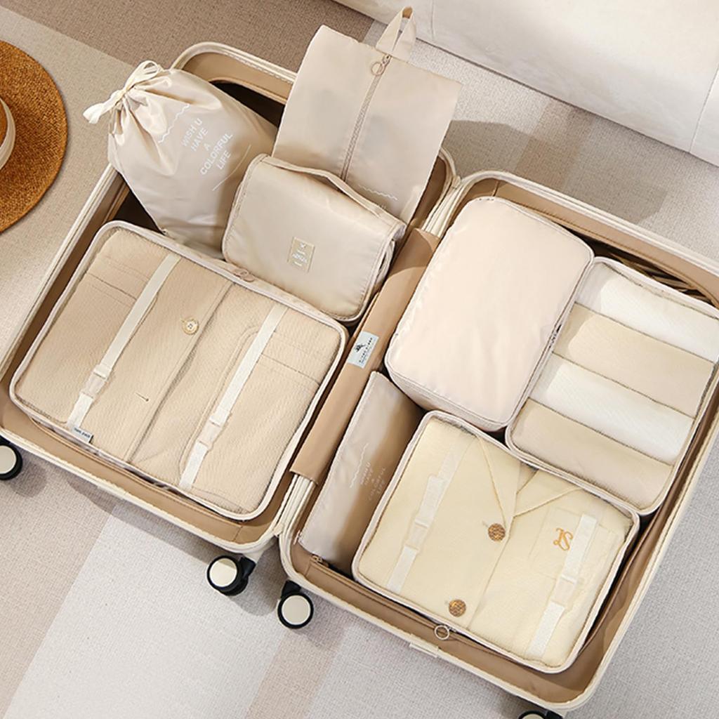 Travel Pouch Organizer Travel Travel Pouch Cute Packing Business Trip Convenient Underwear Convenient Travel Travel Travel Pouch 15-piece Set, Case,