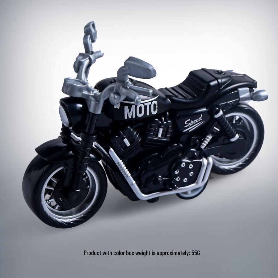 Cross-border Alloy Motorcycle Model: Racing Toy with Sliding Linkage Parts