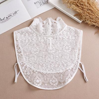 Cotton Wire Mesh Fake Collar Korean Sweater Decorative Collar Women's Versatile Lace Collar