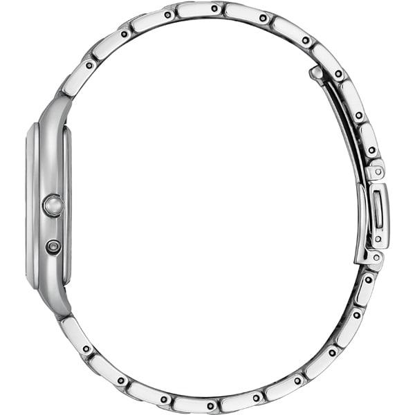 Citizen Women's ES9391-54A ( Watch xC Radio-controlled) Tonneau Watch Silver Analog