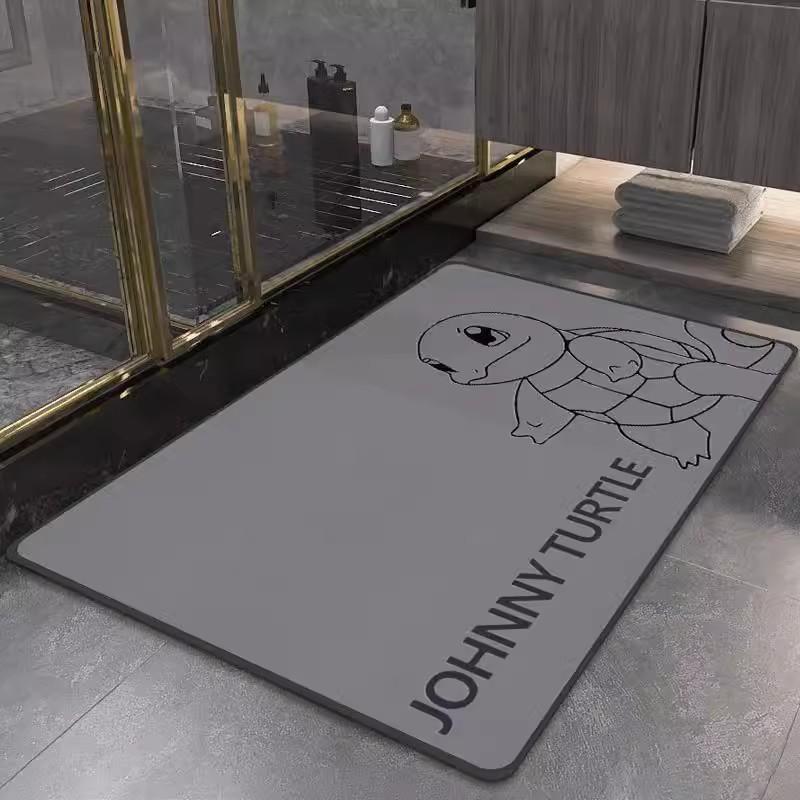 Bathroom Floor Mat High-end Absorbent Foot Mat Bathroom Door Anti-slip Mat Dirt-resistant and Easy To Care for Door Mat